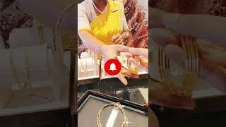 tanishq 22kt gold bangles || Light weight pure gold bangles #viralvideo #trending #tanishqjewellery