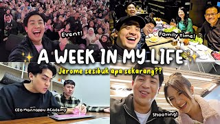 A WEEK IN MY LIFE! JEROME SESIBUK APA SIH SEKARANG!? FT. NCT WISH, ECA, DLL