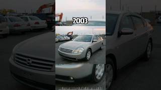 evolution of nissan teana (2003~2024)✨🔥🚘👍🏻  #viral #shorts #shortsvideo #evolution #teana