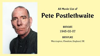 Pete Postlethwaite Movies list Pete Postlethwaite| Filmography of Pete Postlethwaite