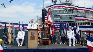 USS Ardent Decommissioning Ceremony