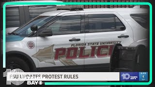 Florida State University Changing Its Protest Rules