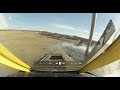 Ride with a single engine air tanker dropping near Borger, Texas