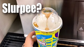 Is this how you fill up a Slurpee from 7-eleven?
