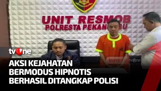 Polresta Pekanbaru Tangkap Pelaku Penipuan dengan Modus Hipnotis | Sidik Jari tvOne