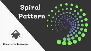 Inkscape SVG Vector Graphic Tutorial - How to Design a Spiral Pattern