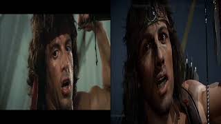 Mortal Kombat 11 Rambo Mission Accomplished compare Rambo2