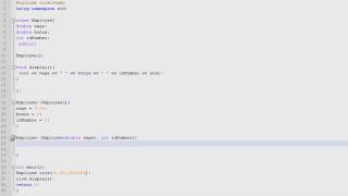 C++ Programming [16] - Constructor Overloading