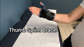 Thumb Splint Brace: How to Measure and How to Wear