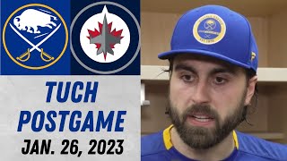 Alex Tuch Postgame Interview vs Winnipeg Jets (1/26/2023)