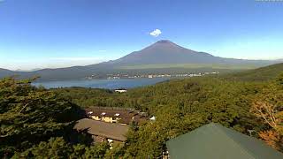 タイムラプスcam30 富士山ライブカメラ2024 07 山中湖高台WebCam