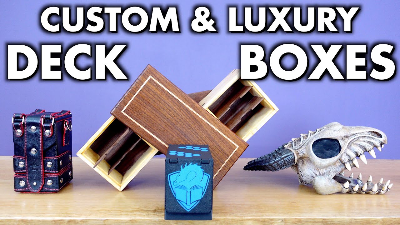 Custom And Luxury Deck Boxes For Magic: The Gathering, Pokemon, Flesh ...