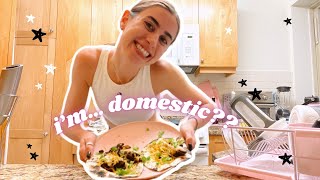 COOK A HELLO FRESH VEGETARIAN MEAL WITH ME || honest and unsponsored hellofresh review
