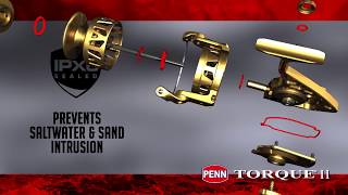 PENN Torque II Spinning Reel- PX6 Seals