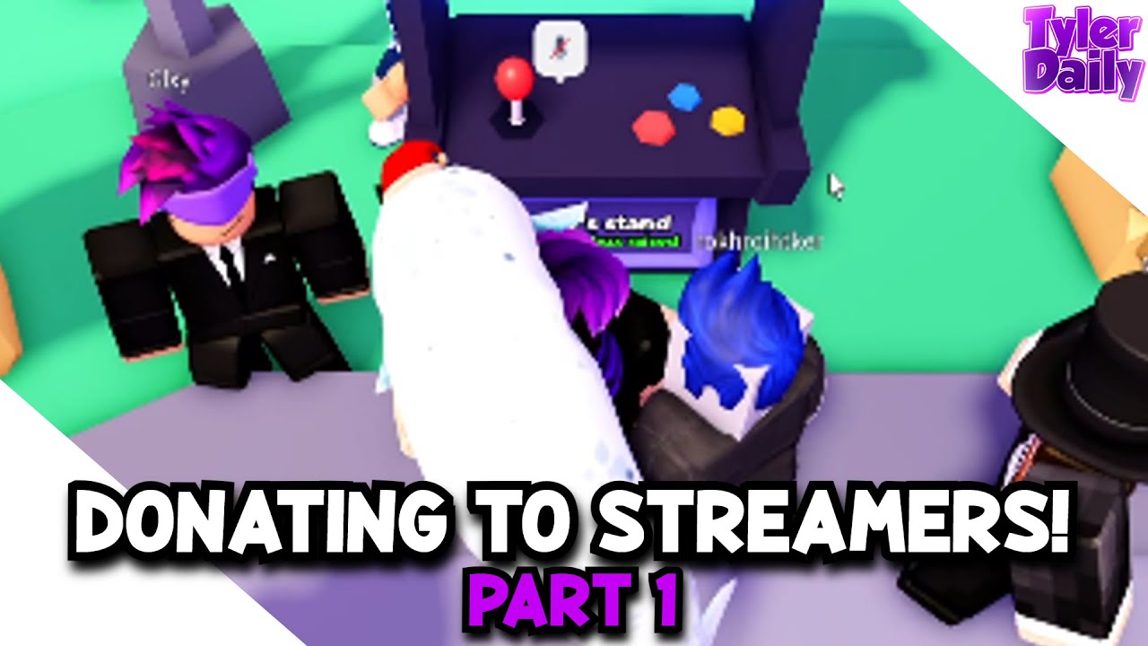 Donating To Streamers Part 1 Youtube