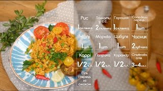 Ароматный рис с овощами - рецепты Насырова