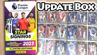 *NEW* ADRENALYN XL 2022/23 Premier League Booster Set Opening | Star Signings Update Cards