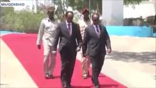 Xafladii Xilwareejinta Madaxweynaha Cusub Farmaajo \u0026 Madaxweynihii hore Xasan Sheekh