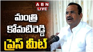 🔴LIVE : Minister Komatireddy Venkat Reddy Press Meet | ABN Telugu