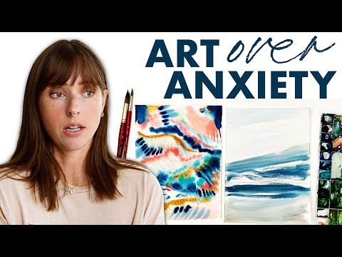 Art against anxiety It's time to do art therapy…