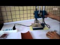 manual leather embossing machine