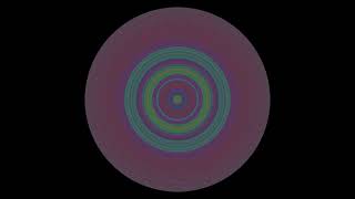 Generative Art- Colorful Concentric Circles | Processing