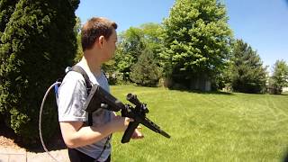 Airsoft Junkies VFC M4 DMR with Polar Star Fusion Engine Overview and Shooting