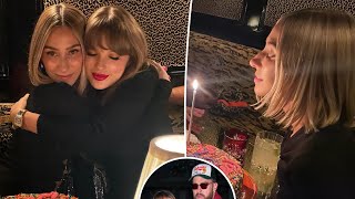 Taylor Swift Squeezes Close Pal Ashley Avignone Tight While Celebrating Designer’s Birthday #news