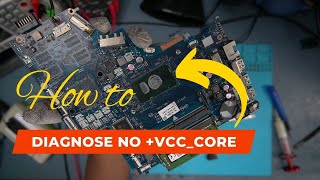 How to diagnose  No +VCC_CORE - LA- E791P  Rev 2.0 - No display - SOC Problem