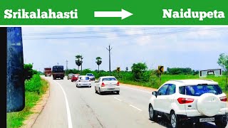 Srikalahasti To Naidupeta Cabin view Bus Journey | Srikalahasti | Naidupeta - Full Journey