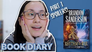 Rhythm of War Part 1 Reading Vlog Book Diary