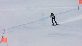 Saas-Fee ski racing Super G training Autumn 2020