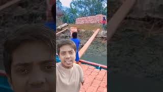 এই ভাইটা ট্রলার কাজ করে কত কষ্ট করে ইট নাম #funny #minivlog #viralshort