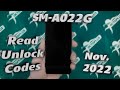 Read Codes for SM-A022G with Octoplus Samsung Software