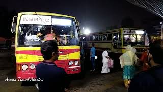 KSRTC Super Fast at Vyttila Hub