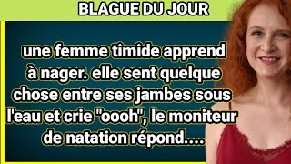 🤣 BLAGUE DU JOUR ! -🤣 BLAGUE DU JOUR ! - Shy Maria suit des cours de natation....