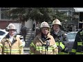 fdny officials provide an update on 3 alarm fire in queens