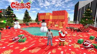 Franklin Celebrate Christmas Day With Santa Claus ll Indian Bike Driving 3d