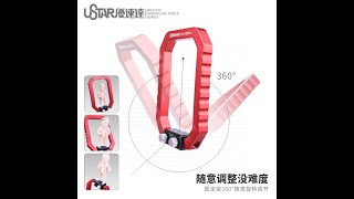 Ustar Stable Scaffold UA-90915 handle for model making painting aluminum alloy decal folding bracket