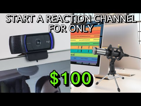 How to Start a REACTION Channel for Under 100 on YouTube BEST BUDGET Reaction Gear 2020