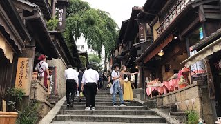 22年6月19日 父の日の京都を歩く 清水寺,三年坂,八坂の塔,八坂庚申堂,ねねの道,八坂神社,祇園 Walk around Kyoto city,Japan vlog