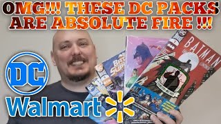 OMG!!! THESE DC PACKS ARE ABSOLUTE FIRE!!! • Opening 5 Walmart DC Comics Packs