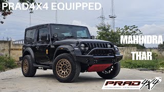 PRAD4x4™ Equipped Mahindra Thar | 4X4 Offroad Accessories |