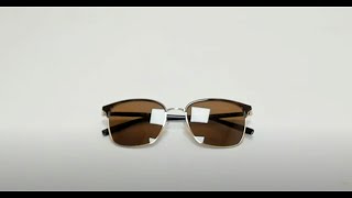 Salvatore Ferragamo Sunglasses Model- SF180S Color- 271 Havana-Shiny Gold/Brown Lenses