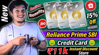 Save ₹12k From Reliance SBI Card PRIME (Jio Mart, Trends etc) 💳 | SBI Prime Credit Card Benefits 🤩✨