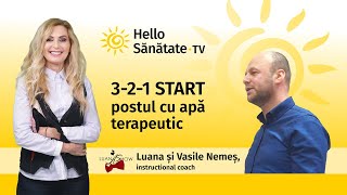 3-2-1 START postul cu apă terapeutic