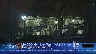 Intense Security Ahead Of Trump Inauguration