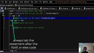 Python replacement fields and more