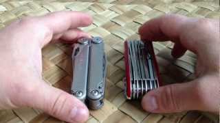 (fr) Leatherman WAVE vs Victorinox SWISSCHAMP