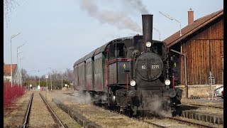 Driver, Guard and Lineside Views (Austrian Steam) - Zwettl to Schwarzenau with Locomotive No.92.2271